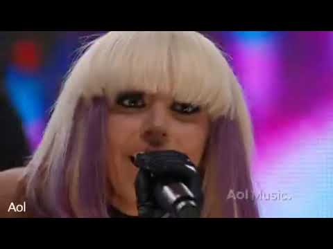 Lady Gaga - Just Dance Live AOL SESSIONS 2009 (Remastered)