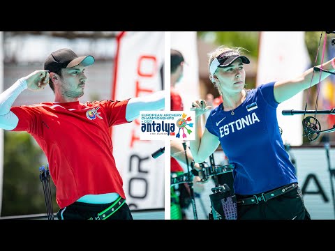 Belgium v Estonia – compound mixed team gold | Antalya 2021 European Archery Championships