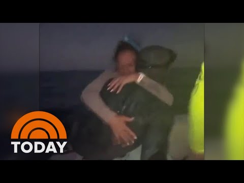 See moment diver is rescued after 3-hour search in Florida Keys