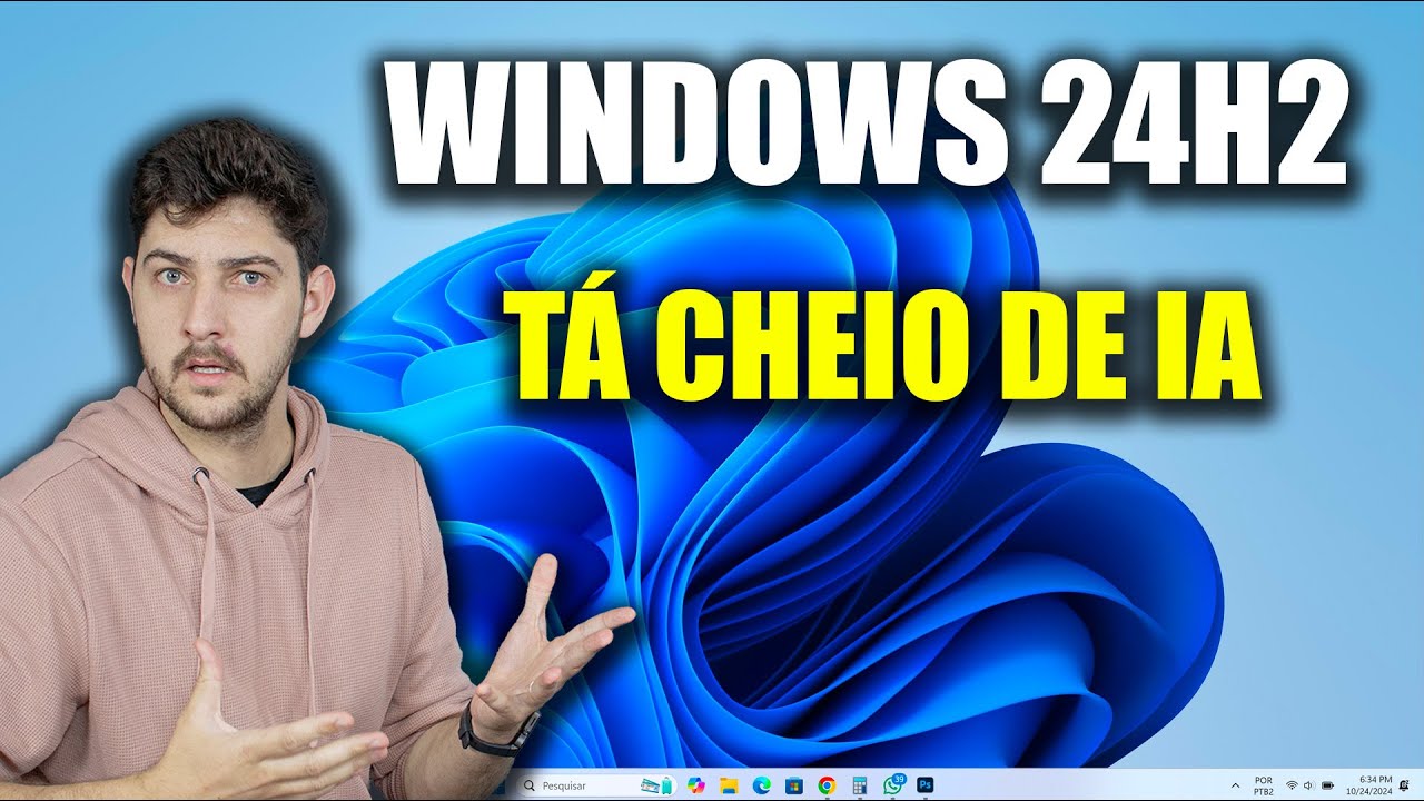 O NOVO WINDOWS 24H2, TESTANDO OS NOVOS RECURSOS!