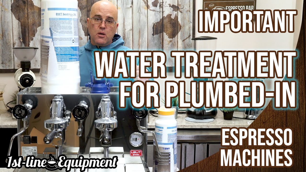Important! Water Treatment for Plumbed-In Espresso Machines