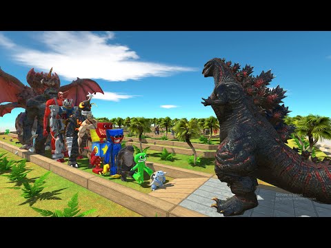 Shin Godzilla vs Destoroyah DEATH RUN - Animal Revolt Battle Simulator