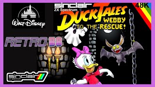 Disneys Duck Tales Sinclair ZX Spectrum Gameplay And Review
