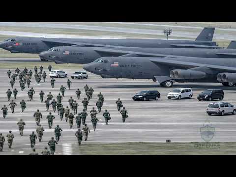 Tehran Panics! Dozens of US B-52 Bombers Make Emergency Takeoffs to the Conflict Zone