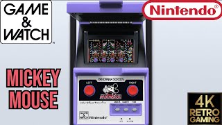 Mickey Mouse Panorama Game & Watch 4k Gameplay