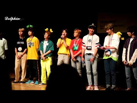 180805 일지아트홀 유찬&의진 마무리인사