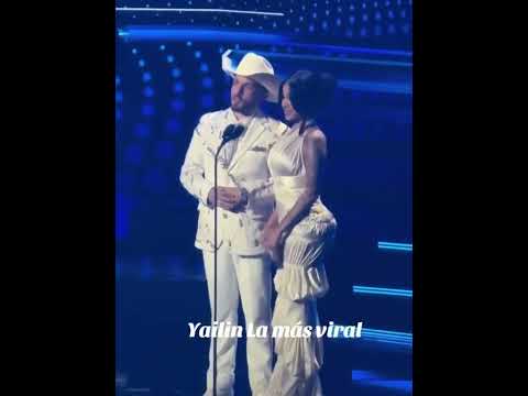 yailin la mas viral en los premios billboard #yailinlamasviral #anuel #chivirika #karolg