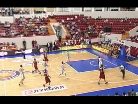 1/4 playoff. UNICS - Lokomotiv-Kuban Game 1 Highlights