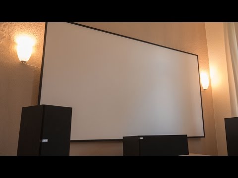 Heimkino Leinwand bauen für UNTER 90€ DO-IT-YOURSELF