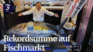 Gastronom ersteigert Thunfisch für 2,8 Millionen Euro