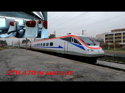 (4K) ETR 470 EMU in Greece, inside and out