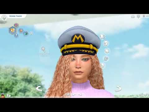 sims 4 cc download redhead female Bonnie Fraser by Bonita100 Cas Video Preview