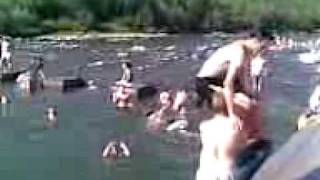 preview picture of video 'Polanka nad rabą - salto'
