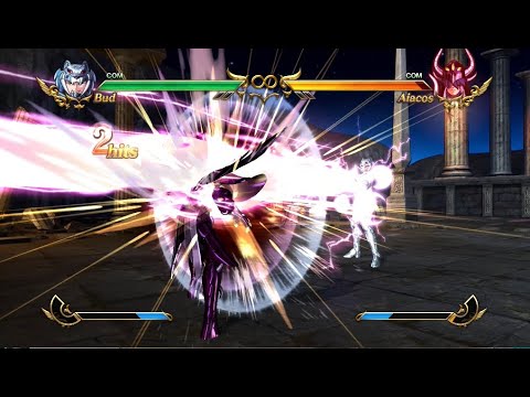 Saint Seiya Soldiers Soul – Bud VS Aiacos
