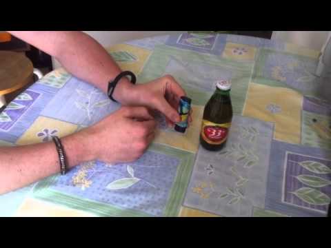 comment ouvrir biere avec briquet