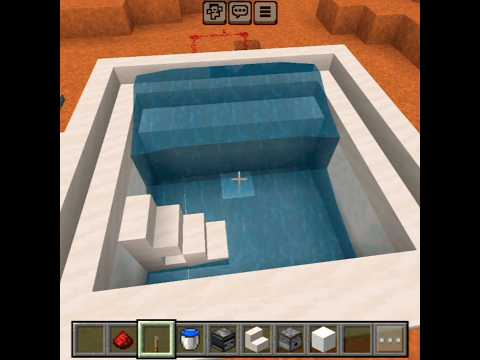 🔥EPIC NEW Minecraft Swimming Pool Build😱🏊‍♂️ #shorts