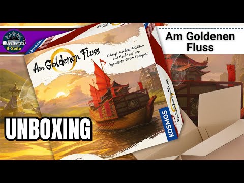 Am Goldenen Fluss ? Spiel Unboxing – Was steckt drin? | DieHausis B-Seite