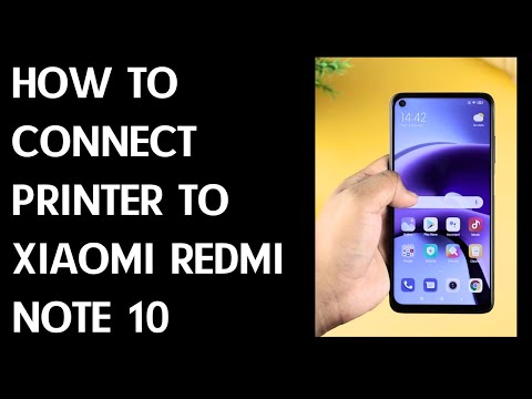 How to Use a Printer in Xiaomi Redmi Note 10 / Connect Printer