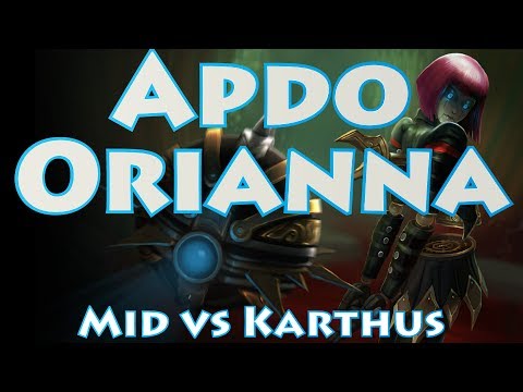 Apdo Orianna, Mid vs Karthus