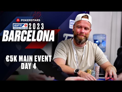 EPT BARCELONA 2023: €5K MAIN EVENT – DAY 4 ♠️ PokerStars