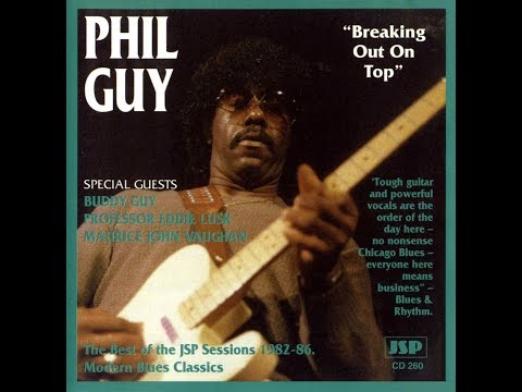 Thumbnail for Phil Guy, Breaking Out On Top (1982 - 86) 1995 (vinyl record) by Phil Guy