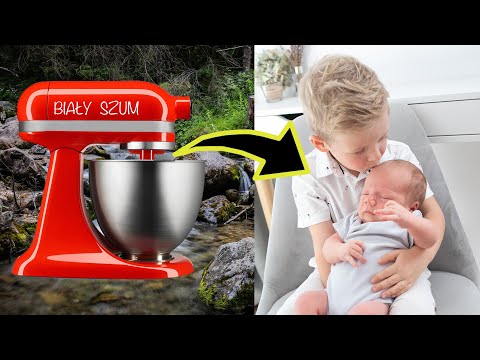 Usypiający dźwięk 😇 Biały szum Dźwięk MIKSERA najlepszy SZUMIŚ ONLINE ⭐️⭐️⭐️