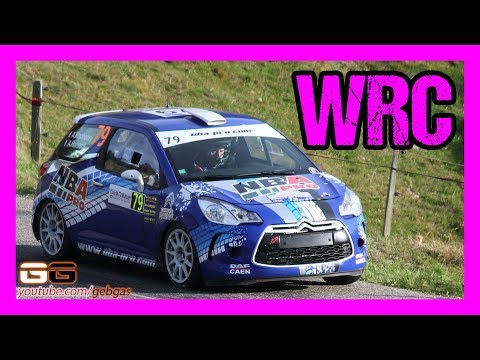 Citroën DS3 R3T - Arnaud MACHEREY - WRC - 2012 - Rallye de France Alsace + Anthony HAMARD
