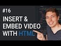 16: How to Create HTML5 Videos and Embed Videos | Learn HTML and CSS | HTML Tutorial | Basics of CSS 16: How to Create HTML5 Videos and Embed Videos | Learn HTML and CSS | HTML Tutorial | Basics of CSS