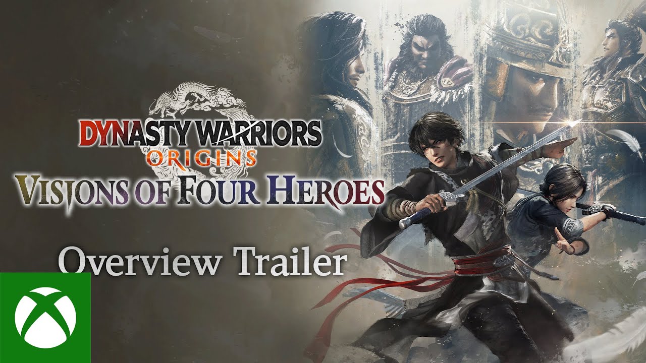 DYNASTY WARRIORS: ORIGINS Vision of Four Heroes - Overview Trailer