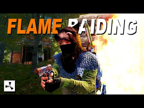 Rust - The Most PROFITABLE FLAME RAIDS (Solo Survival)