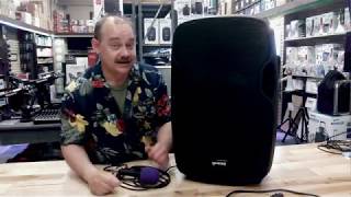 Video thumbnail for expert island Gemini AS-15TOGO Rechargeable 15” Active Portable Bluetooth Loudspeaker by expert island