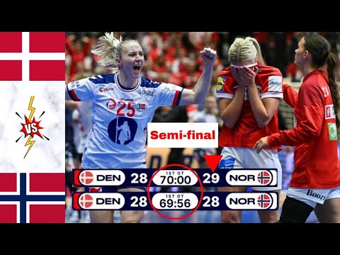 Denmark Vs Norway Handball Highlights Semi-final Women's world cup 2023
