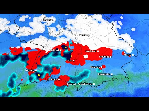 Deutschland gefriert: Blitzeis überzieht den Süden - Stromausfälle drohen