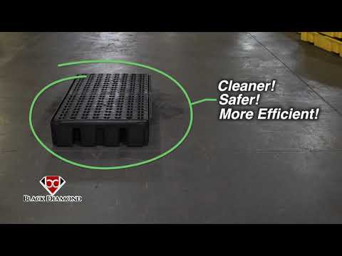 Black Diamond Workstations - Modular, Recycled Secondary Spill Containment Units Black Diamond ...