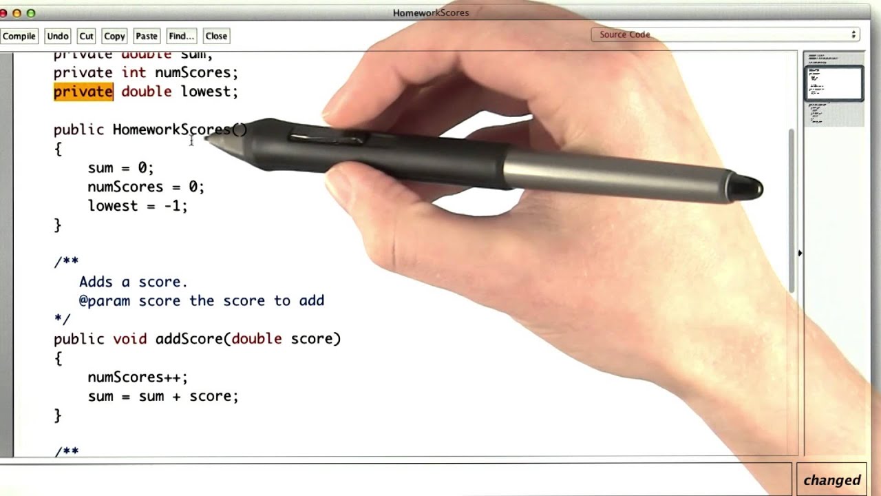 Homework Scores Without Collecting - Intro to Java Programming