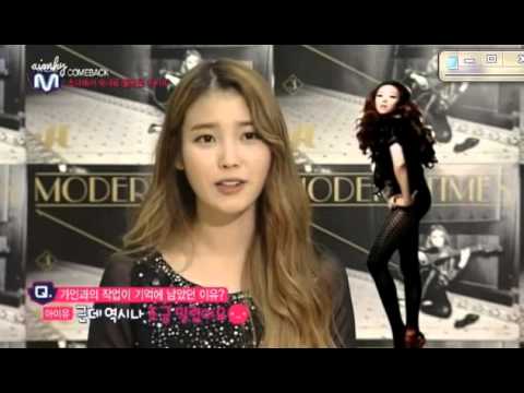 131010 IU Interview + comeback stage bts