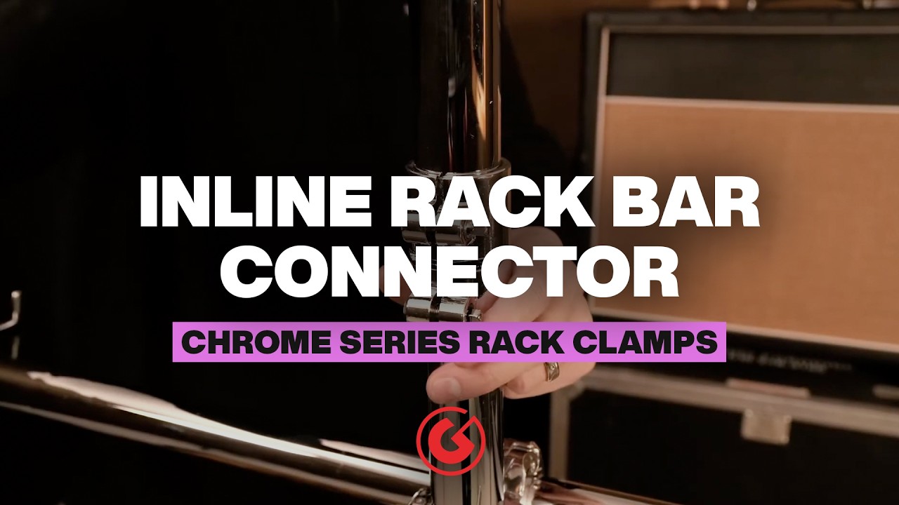 Gibraltar SC-GCEX Chrome Inline Drum Rack Bar Connector