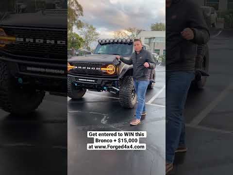 IF YOU WON THIS BRONCO... Who's the first person you're calling?! (2X Entries Are LIVE)