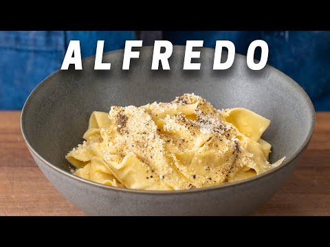 FETTUCCINE ALFREDO UPGRADE (Creamy 2-Ingredient Alfredo)