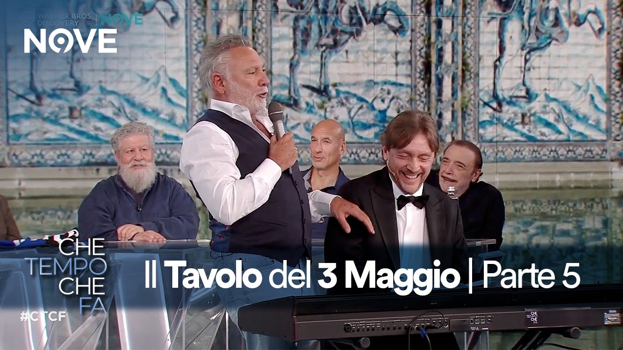 L'ultimo Tavolo del 3 maggio - Parte 5 | Che tempo che fa