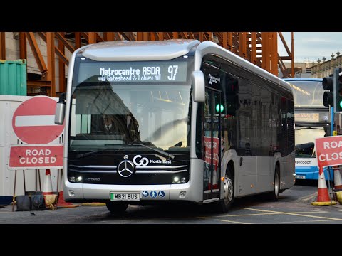 Demonstrator: Go North East 9049 (MB21BUS) Mercedes Benz eCitaro