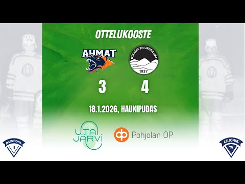 Ahmat - UU Ottelukooste 18.1.2026