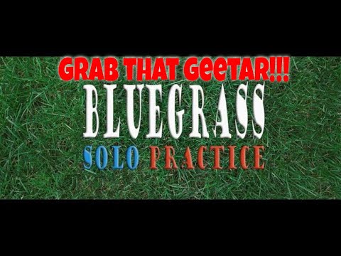 Bluegrass Guitar Mandolin Fiddle Banjo Piano Solo Backing Track | 130 BPM | Key of C