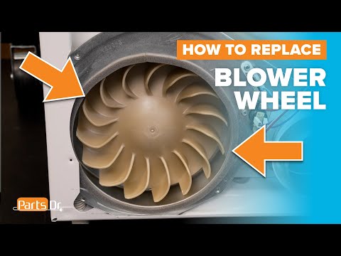 How to replace Blower Wheel part # WP694089 on your Whirlpool Maytag Kenmore Amana Dryer