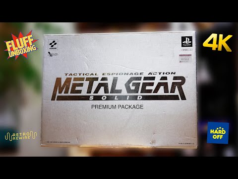 Beautiful! Metal Gear Solid Premium Package Unboxing PS1