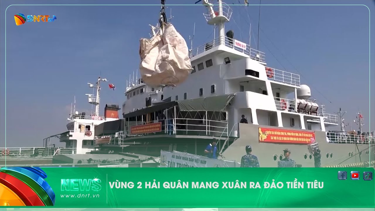 VÙNG 2 HẢI QUÂN MANG XUÂN RA ĐẢO TIỀN TIÊU