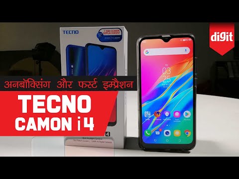 Tecno camon i4 first impression/ unboxing