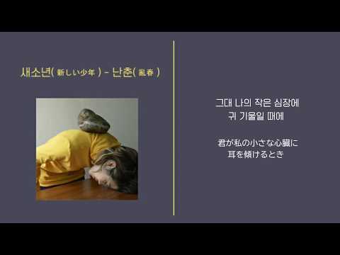[가사/日本語訳]새소년 (SE SO NEON) - 난춘 (亂春)