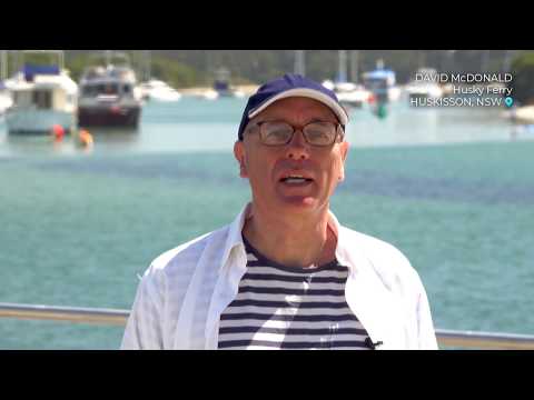 Shoalhaven Stories - Meet Dave from Husky Ferry