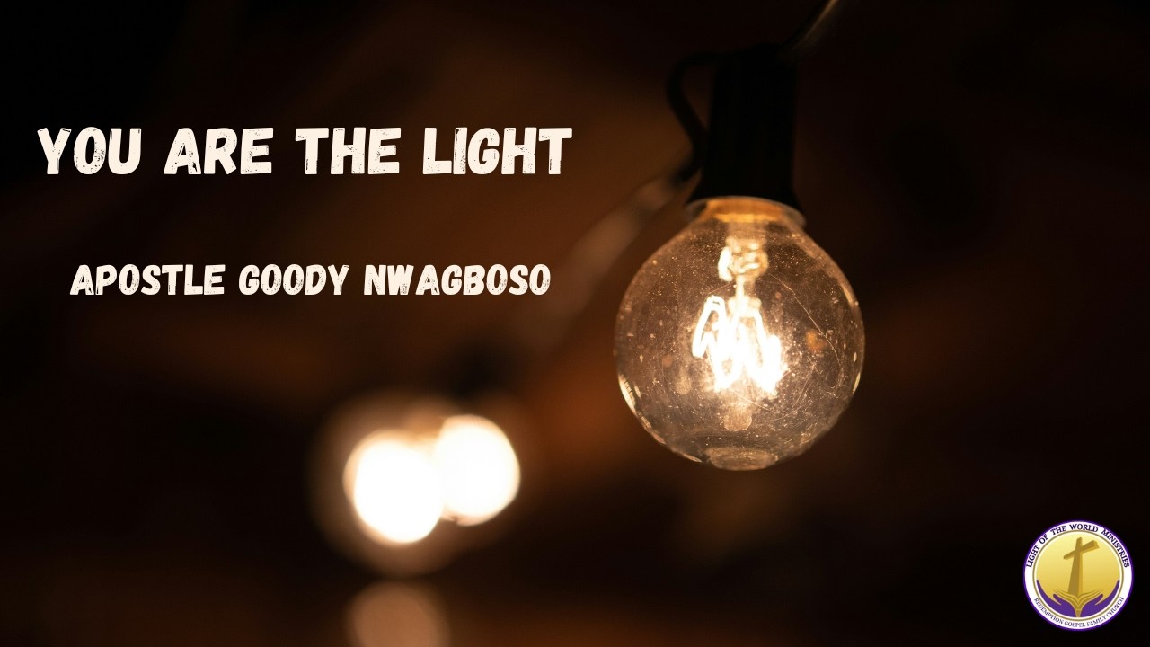 You are the light | Apostle Goody Nwagboso